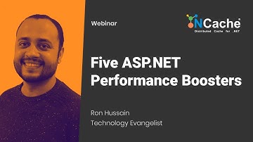 Webinar - Five ASP.NET Performance Boosters