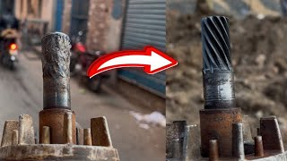 "Manual Helical Gear Teeth Rebuild on Welded Rotor | Extreme Precision Engineering" Net Worth