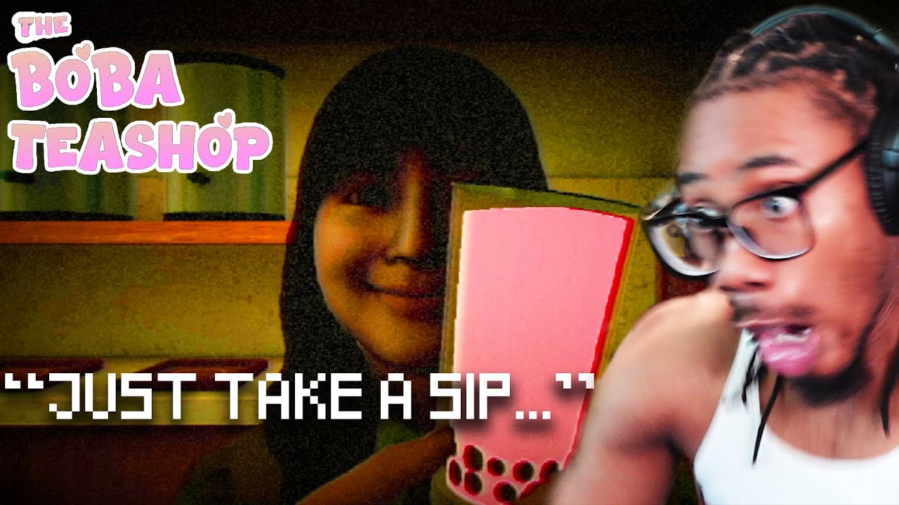 My FIRST Time Trying Boba was TERRIFYING | The Boba Teashop - YouTube