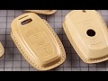 [手工皮具diy]Leatherworking——Handmade carkey case for BMW/Porsche/Mercedes/Audi/Rover