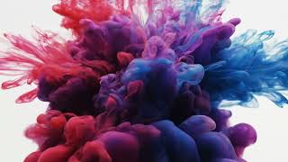 Free AI Video Stock | Colorful Ink Clouds Mixing in Water Abstract. #color #slowmotion #macro