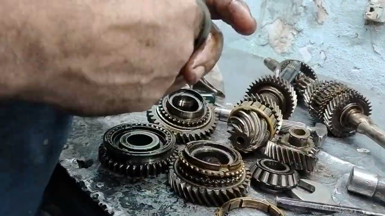 Como desmontar o Câmbio AP