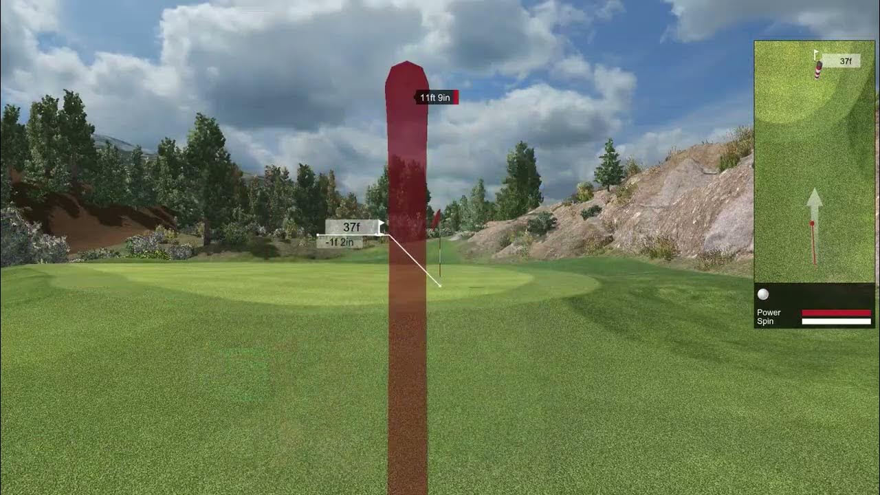 Golf Simulator Video of E6 Connect Chateau Whistler Golf Course with