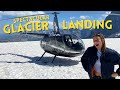 Spectacular Helicopter Mountain Landing! Robinson R66