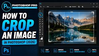 How to Crop an Image in Photoshop | Beginner Tutorial (2026)
