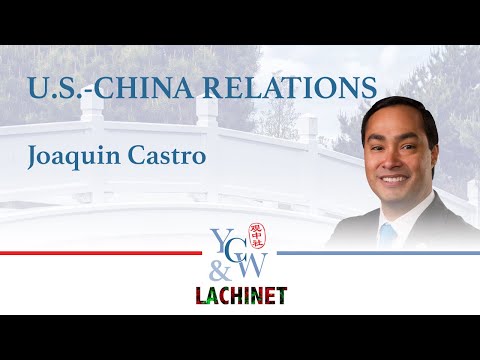 U.S.-China Relations: A Conversation with Joaquin Castro