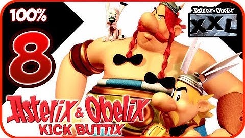 Asterix & Obelix XXL / Kick Buttix Walkthrough Part 8 (PC, PS2, Gamecube) 100% - Egypt (1/2)