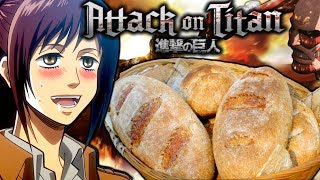 Shingeki no Kyojin - Les pains de Sasha Recette - Attack on Titan Bread Recipe