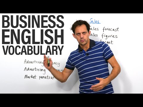 Business English Vocabulary: MARKET, PRODUCTS, BRANDING, CONSUMERS, and more