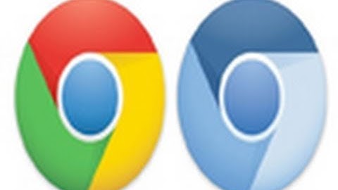 Google Chrome 11 New Browser Logo! Removing 3D-Effect & Going Back To Simple Colors 2D Cartoon!