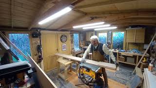 In The New Shop. Building A Bookcase