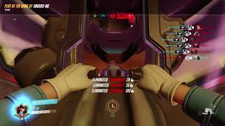 DVA Quintuple kill in competitive