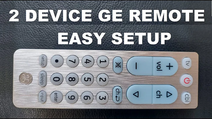 Program and Setup GE 2 Device Remote Control