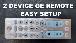 Program and Setup GE 2 Device Remote Control