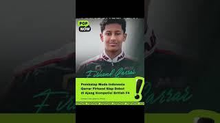 Pembalap Muda Indonesia Qarrar Firhand Resmi Debut di Ajang British F4
