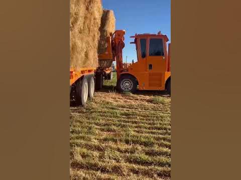 How does a road runner hay squeeze get from field to field ? #hay # ...
