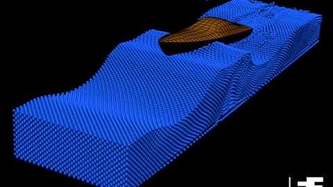 Bouncing on waves - SPH Method