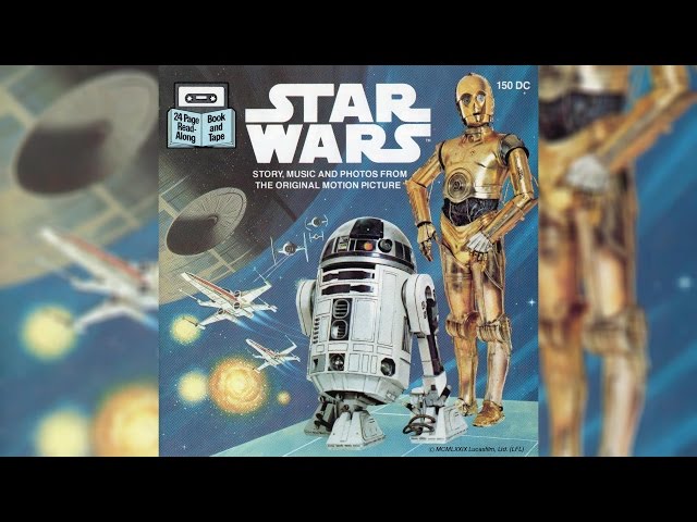 1979 Star Wars Read-Along Story Book and Cassette class=