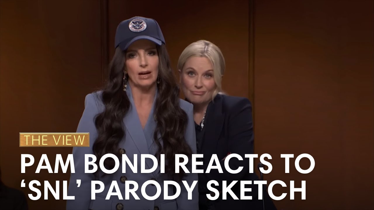 Pam Bondi Reacts To ‘SNL’ Parody Sketch | The View