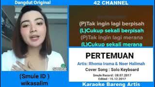 Pertemuan Smule No Vocal Bareng Artis Wika Salim #Duet Enak Smule