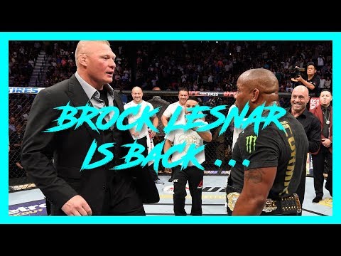 Le retour de Brock Lesnar : que fait l'UFC ?