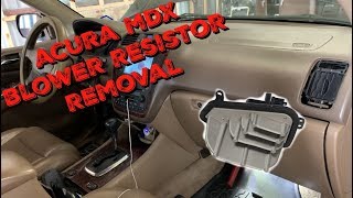 Blower Resistor Replacement 20002006 Acura MDX