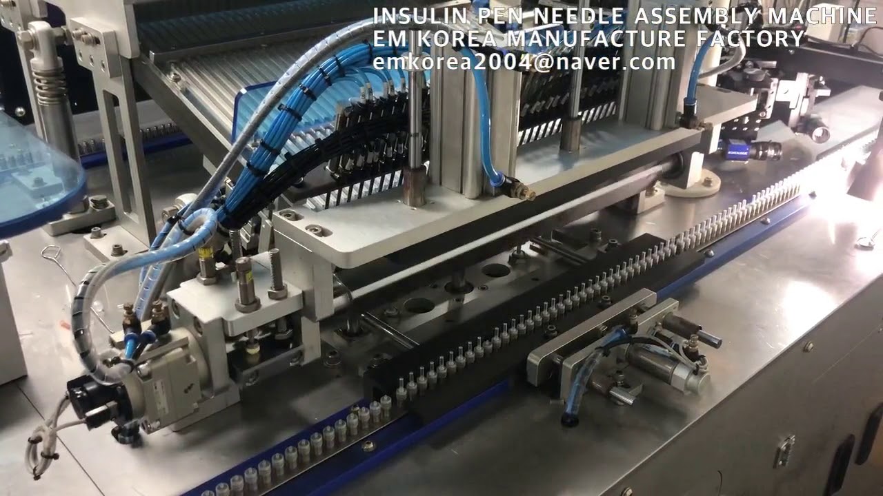 PEN NEEDLE ASSEMBLY MACHINE YouTube