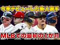 【MLB】今季デビューした新人選手のメジャー最初の1か月の活躍をチェック!