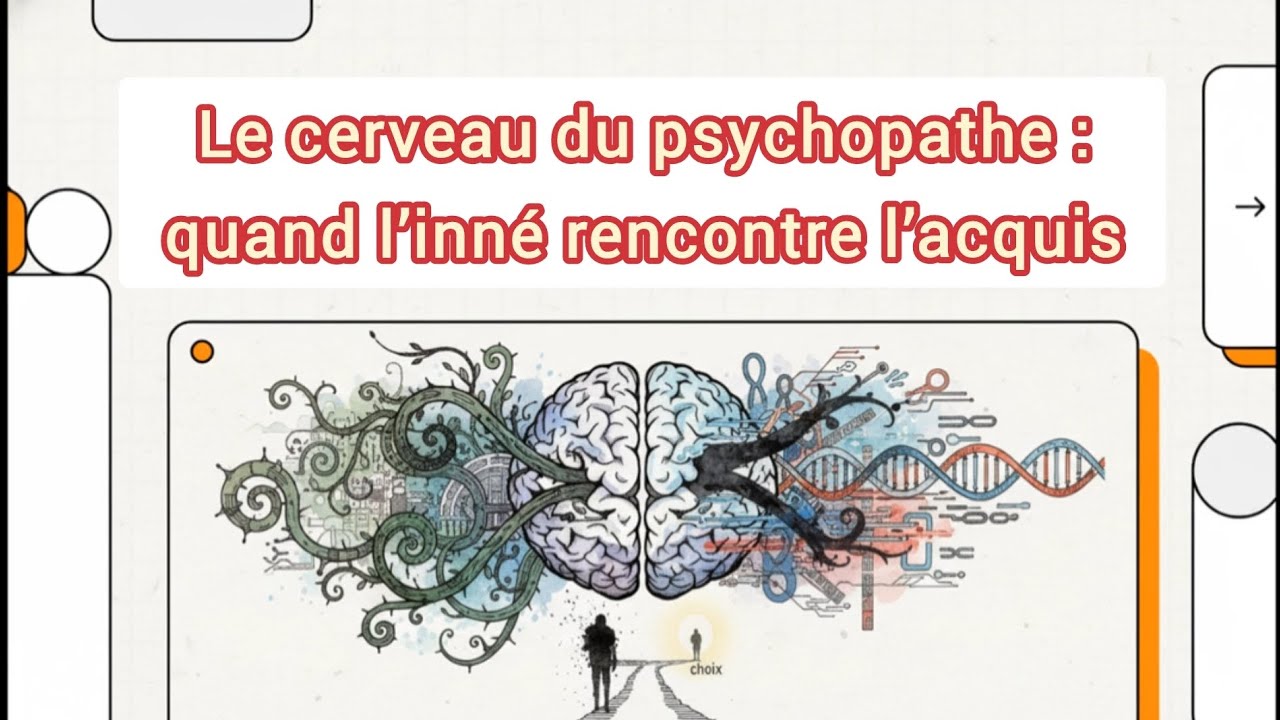 Le cerveau du psychopathe quand l’inné rencontre l’acquis. YouTube — free download