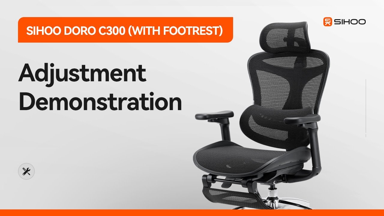 Sihoo Doro C300 (With Footrest) Adjustment Demonstration