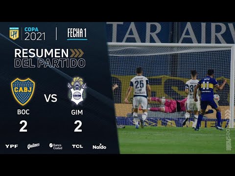 Copa De La Liga | Fecha 1 | resumen de Boca - Gimnasia