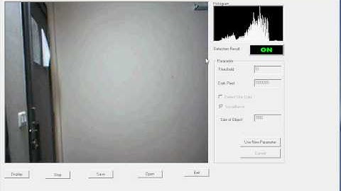 Sutipong OpenCV surveilance technique
