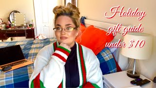 HOLIDAY GIFT IDEAS UNDER $10! SECRET SANTA 2021