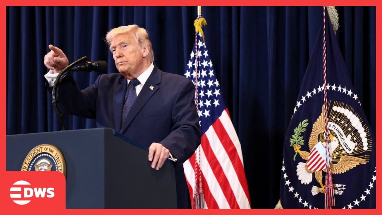 FULL PRESSER: Trump Warns Iran of Devastating Response if Global Oil Supply Is Threatened | AC1E