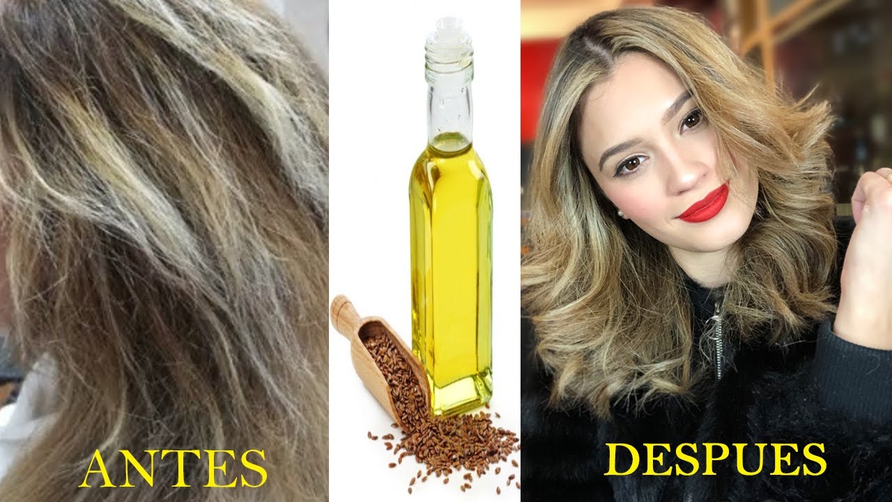 Las propiedades del aceite de lino para tu piel y pelo