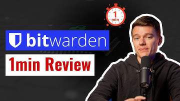 Bitwarden Review 2023: Free Unlimited Password Storage 🤑Quick 1min Review⏱️