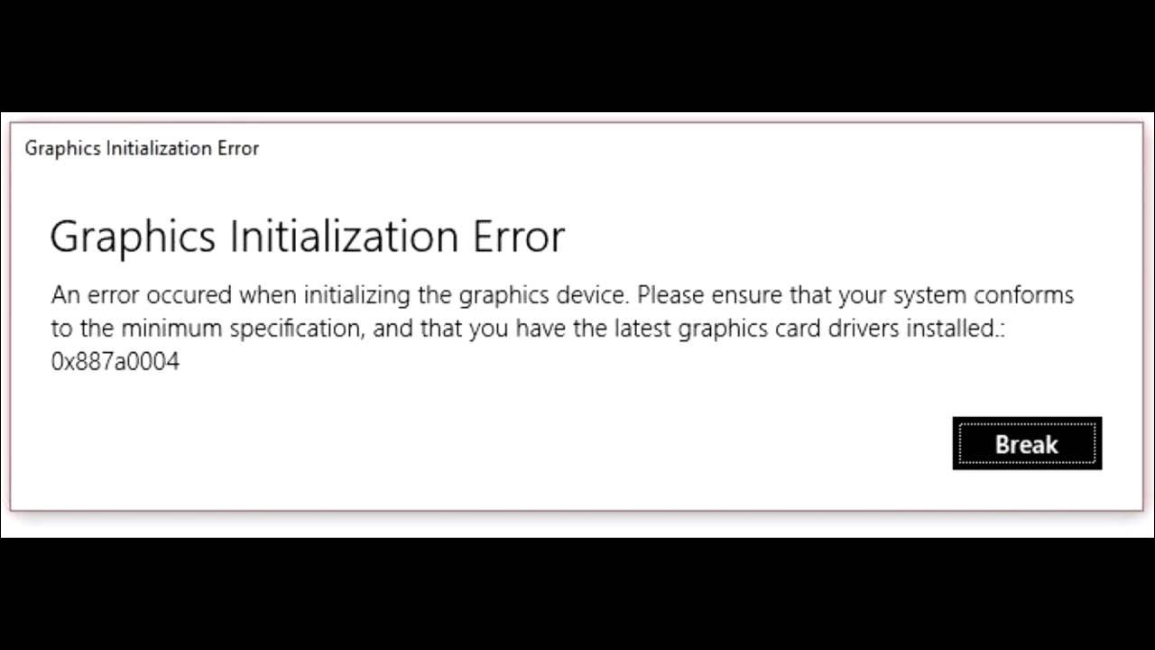 Initializing error 4. Error in ole-initialization компас. initializing device. failed to initialize graphics device (failed to get uniform location (lighting)). failed to initialize display adapter please ensure your video card is compatible.