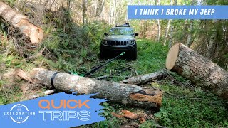 This Trail Tried To Kill my Jeep Grand Cherokee WK2 ☠️