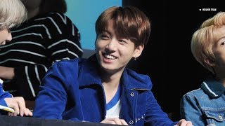 171001 LOVE YOURSELF 팬싸인회 펜비트 행복된다 / 정국 직캠 JUNGKOOK FOCUS