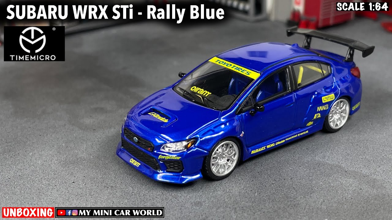 1/64 timemicro WRX STI アドバン仕様　フィギュア付属 1/64 timemicro WRX STI アドバン仕様 フィギュア付属 - メルカリ