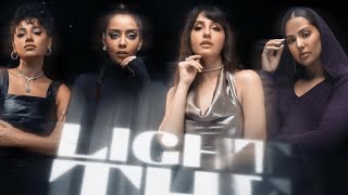 Nora Fatehi, Balqees, Rahma Riad, Manal, RedOne and choreographer Sadeck Waff. -Light The Sky 8D