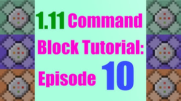 Gamerules, Replaceitem, and Me! - 1.11 Beginner Command Block Tutorial Episode 10