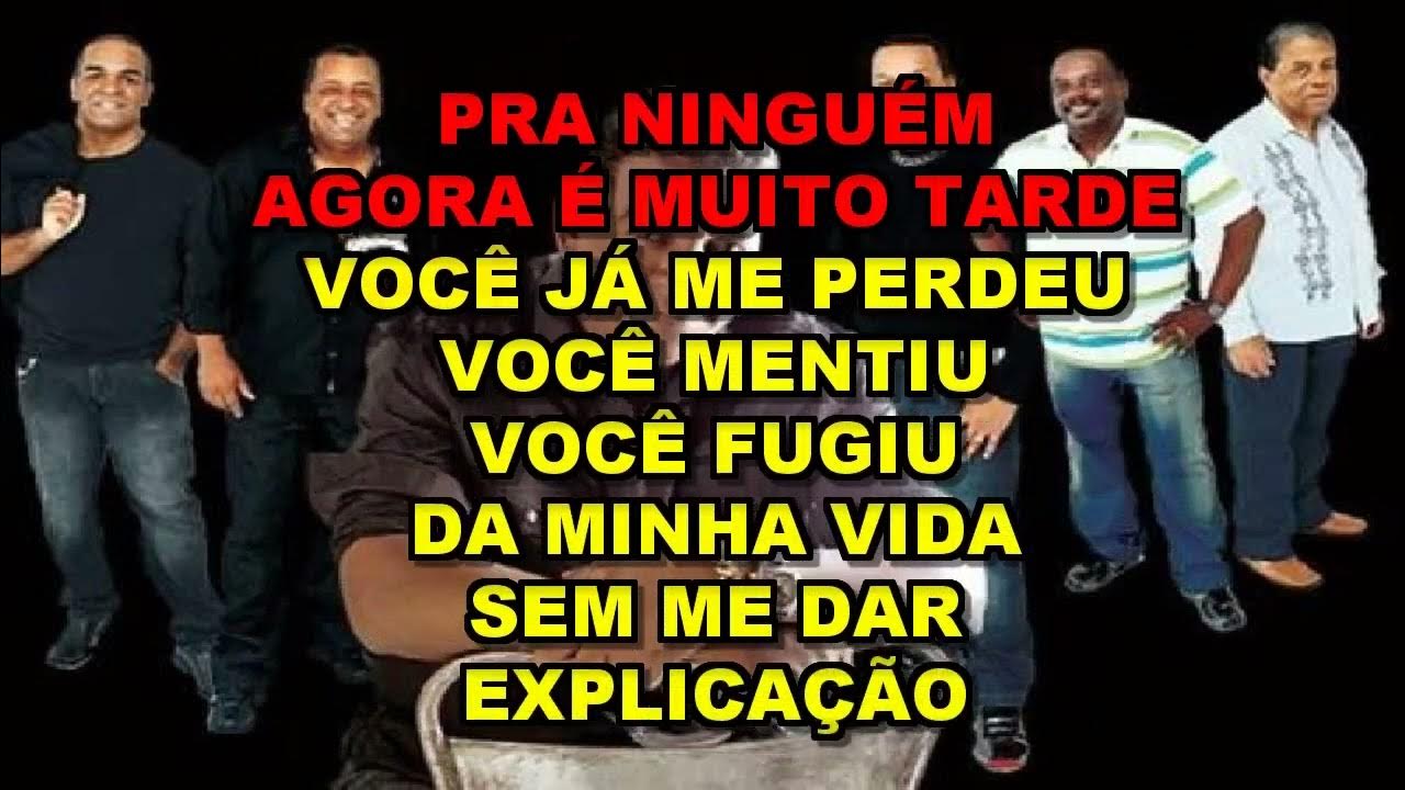 ** Karaoke ** Raça Negra ** Dei A Cara Pra Bater ** ** Karaoke ** Raça Negra ** Dei A Cara Pra Bater **