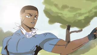 RDCWORLD ANIMATED | How Handicap Characters Be Fighting in Anime