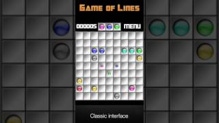 Lines 98 iOS Game App review screenshot 1