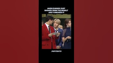 Not EUNWOO straight up showing JIMIN the result 😭😂#eunwooastro #jiminbts #vbts #kpop #memesdaily