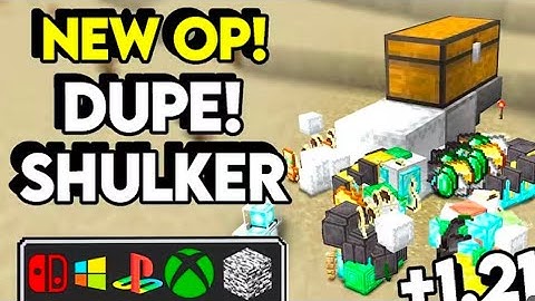 OP DUPLICATE FARM in MCPE/Bedrock | Easy Unlimited Items!
