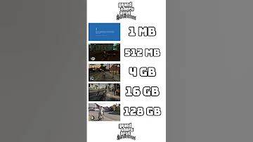 GTA SA 2GB RAM VS 4GB RAM VS 8GB VS RAM VS 16GB RAM Pcbuild Pc Pcgaming Gamingpc Gpu Graphics 