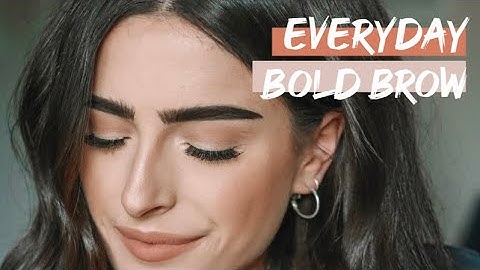 MY EVERYDAY BROW ROUTINE (EASY) | ANG & TONE