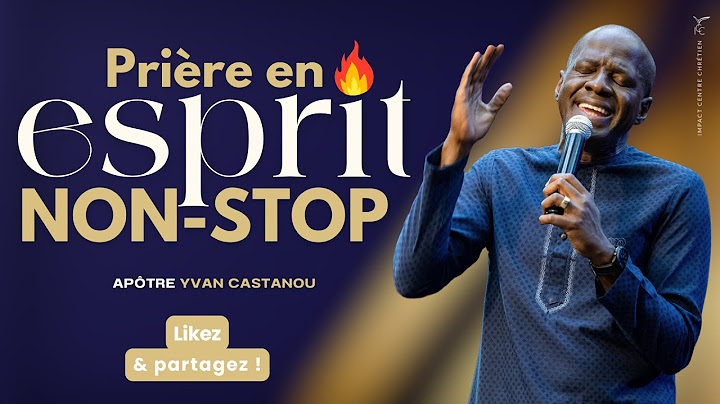 PRIÈRE EN ESPRIT NON-STOP 🙏